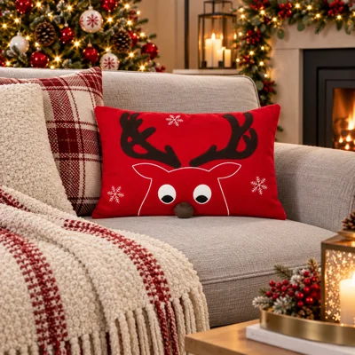 Applique Prancer Cushion