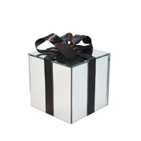 LED Mirror Glass Light Up Gift Box Medium