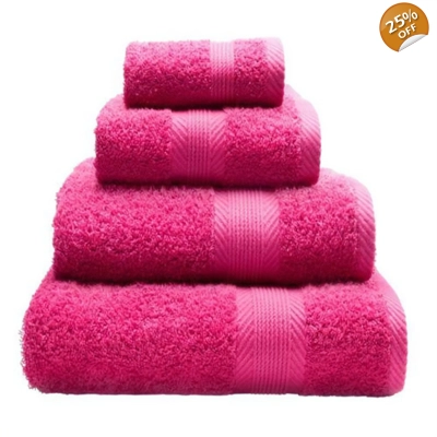 Premier Bright Pink Bath Towel Premier Bright Pink Bath Towel