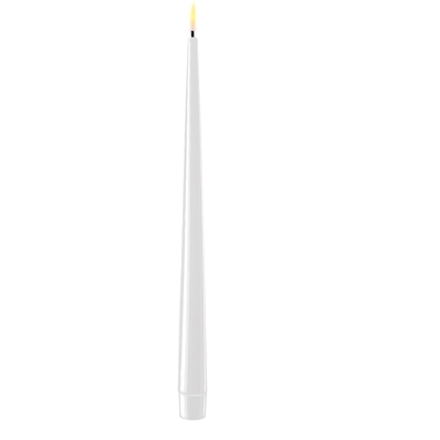 LED Candle White Set of 2 Taper Candles