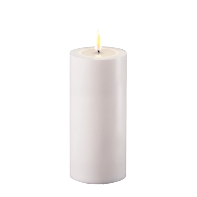 LED Outdoor Candle White Large