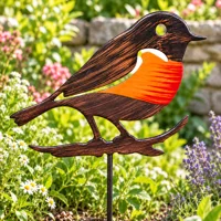 Aluminium Enamelled Robin large