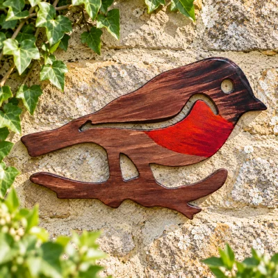 Aluminium Enamelled Robin Small