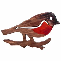 Aluminium Enamelled Robin Small