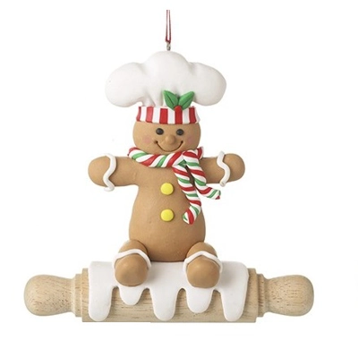 Gingerbread Chef Pendant