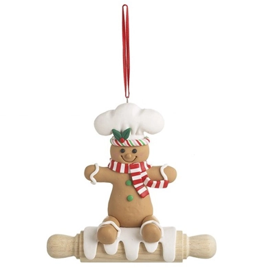 Gingerbread Chef Pendant