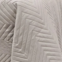 Amelle Ivory Quilted Bedspread Throw