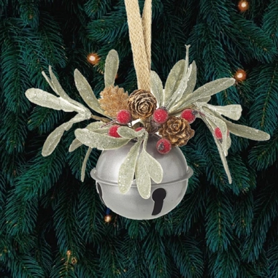 Silver Bell and Foliage Hanger