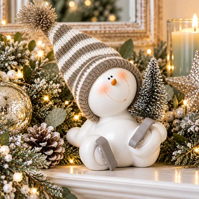 Skating Snowman