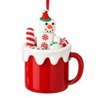 Mug Tree Pendant Snowman