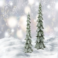 Snowy Nordic Tree Standard