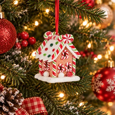 Gingerbread House Pendant