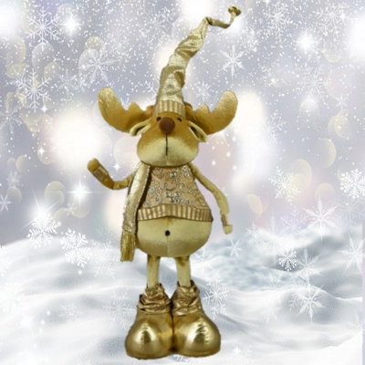 Golden Reindeer Standing