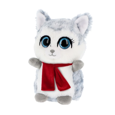 Mini Motsu Christmas Husky 10cm
