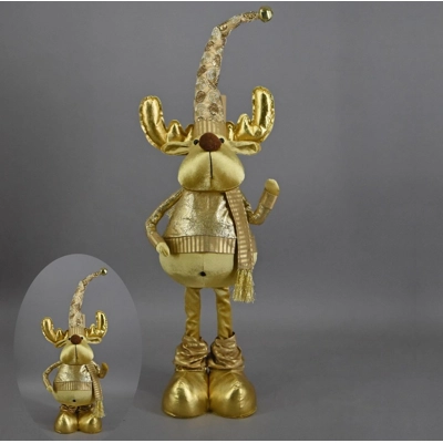 Golden Reindeer with te..