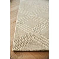 Vienna 160x230cm Wool & Viscose Rug Mink