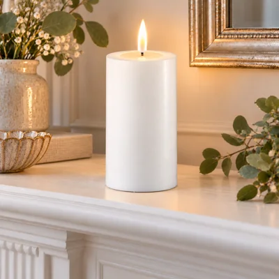 LED Candle White Large