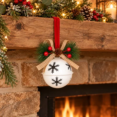 White Metal Bell hanger