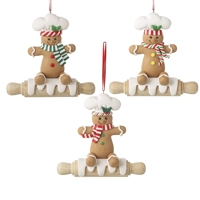 Gingerbread Chef Pendant