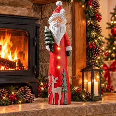 LED Yule Santa