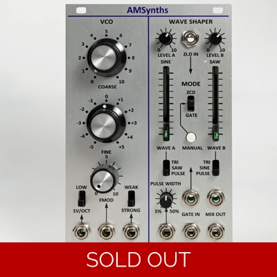 AM1020 VCO & Wave Shaper AM1020 VCO & Wave Shaper