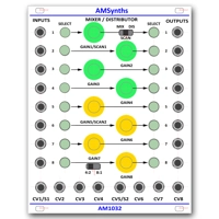 AM1032 Eight Channel Mixer & Distributor