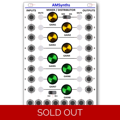 AM1032 Eight Channel Mixer & Distributor