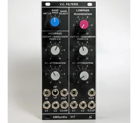 AM317 Dual Voltage Controlled Filters