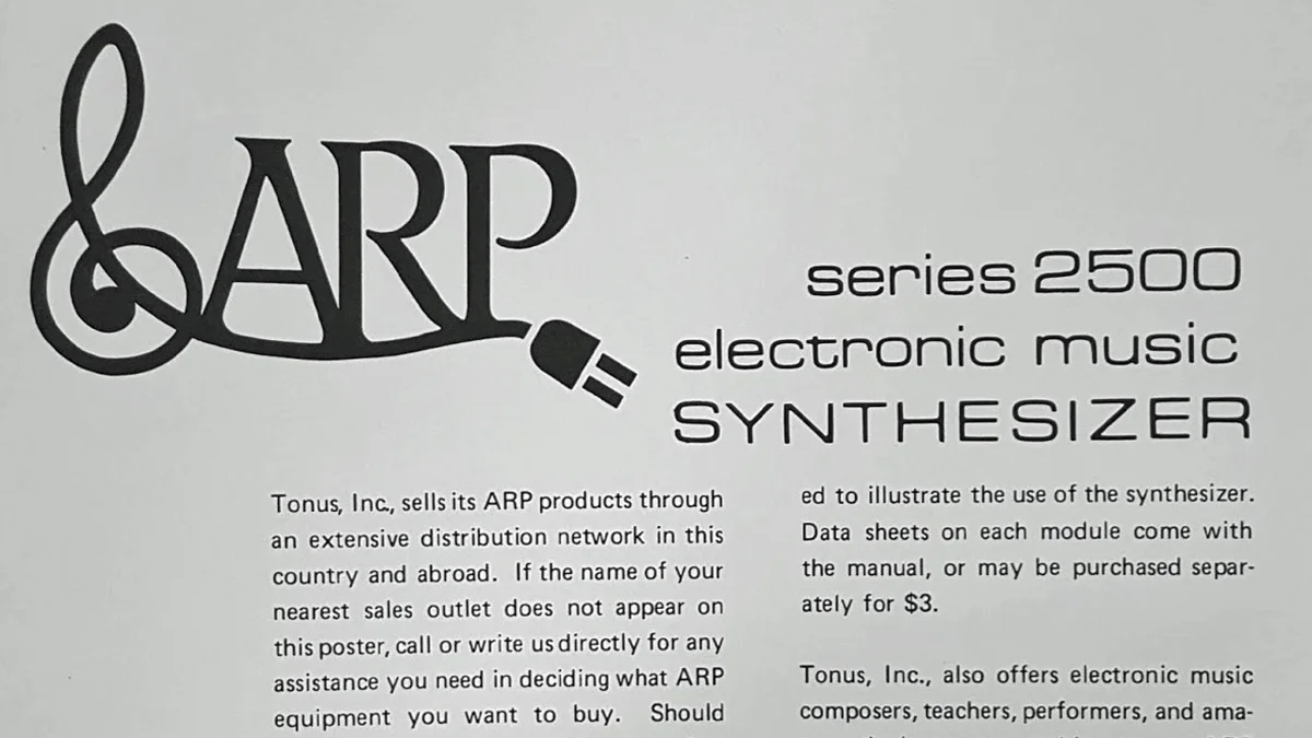 ARP 2500 - The Lost Modules