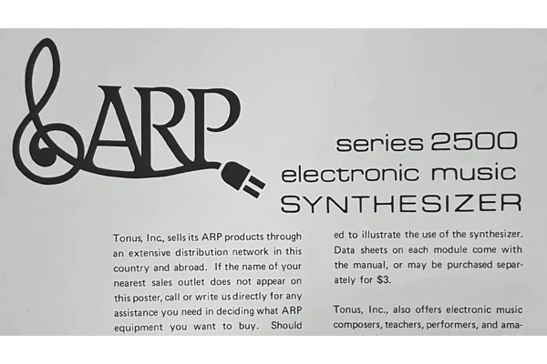 ARP 2500 - The Lost Modules
