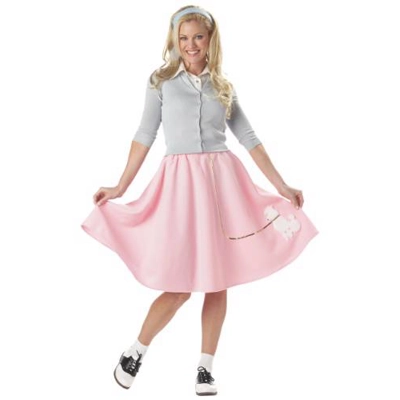 Pink Poodle Skirt