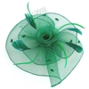 Green Flower Fascinator Green Flower Fascinator