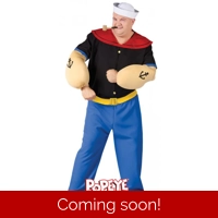 Popeye the Sailor Man Adult Plus Size