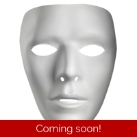 Blank Male Adult Mask