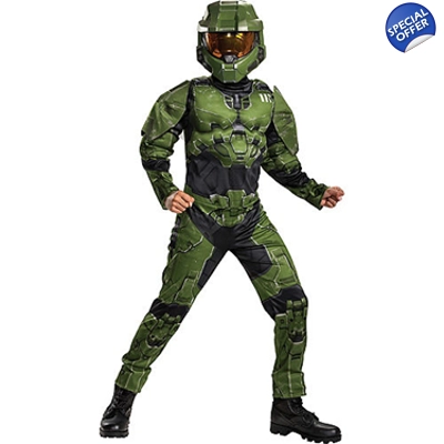 Master Chief Muscle Child Costume