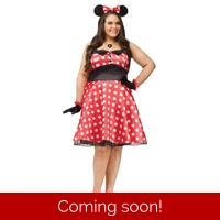 Retro Miss Mouse Adult Plus Size