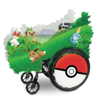 Pokemon Wheelchair Cover