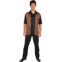 Retro Rock Bowling Shirt Adult Standard