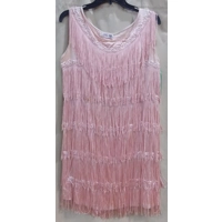 RENT ONLY 20's Pink Flapper Dress
