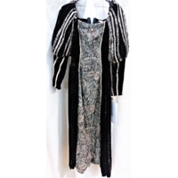 RENT ONLY Black Rennaissance Dress