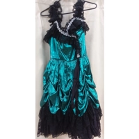 RENT ONLY Green Showgirl Dress
