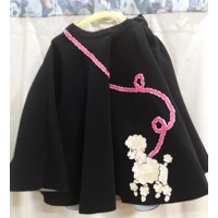 RENT ONLY 50's Poodle Skirt