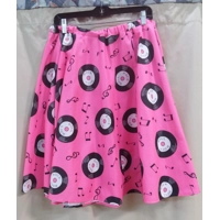 RENT ONLY 50's Record Poodle Skirt