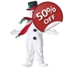 Snowman Mascot Adult Costume