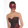 Red Sequin Half-Mask Red Sequin Half-Mask