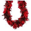 Red and Chocolate Faux Feather Boa Red and Chocolate Faux Feather Boa