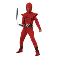 Kids Red Stealth Ninja