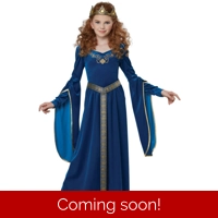 kids Medieval Princess Childs