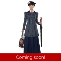 English Nanny Adult Costume