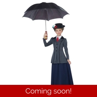 English Nanny Child Costume